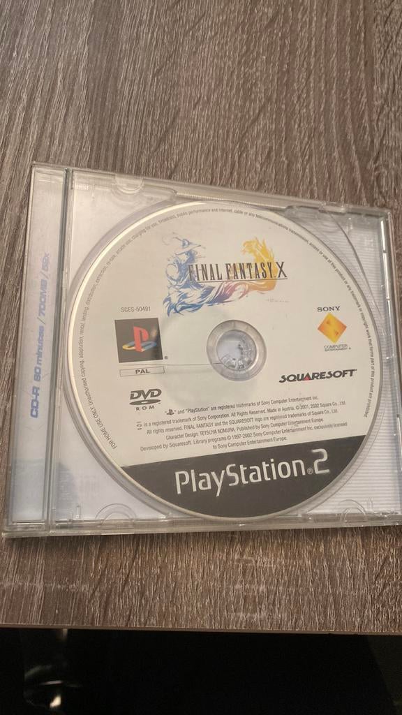 Final Fantasy X ps2, Ophalen of Verzenden, Zo goed als nieuw