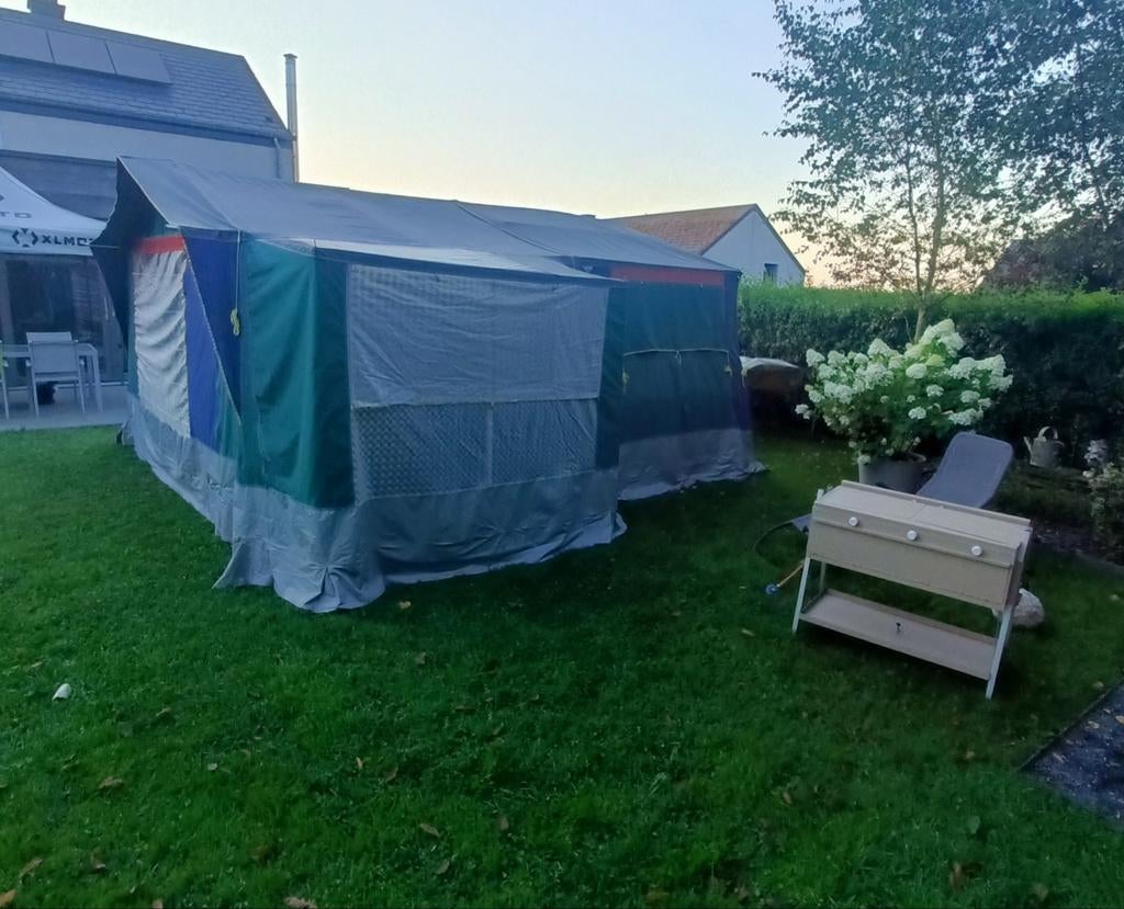 Caravane toile, Enlèvement