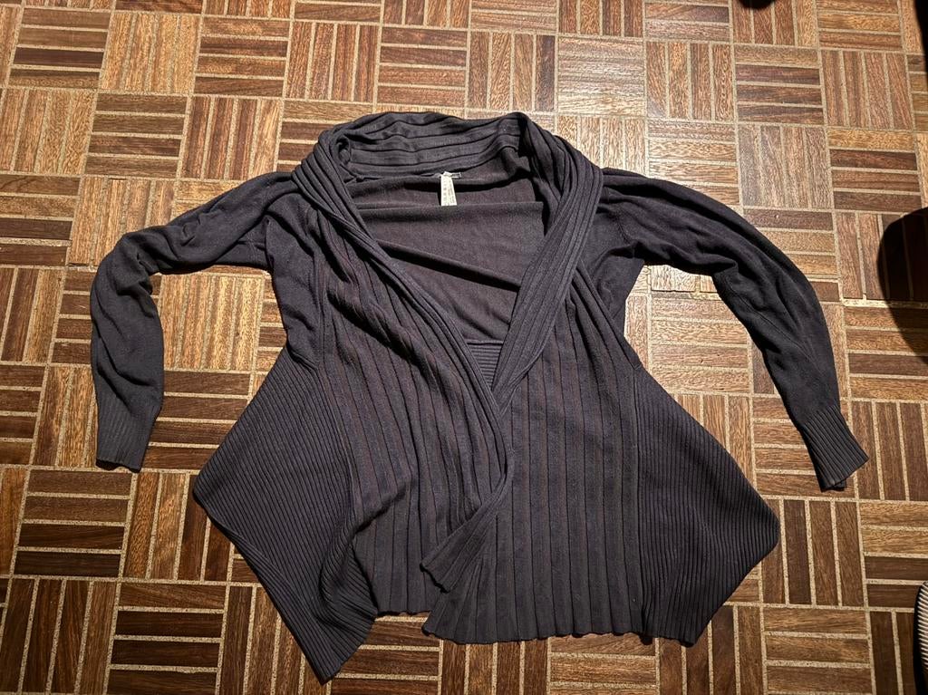 Pull large marron, Enlèvement, Porté, Taille 42/44 (L), Brun