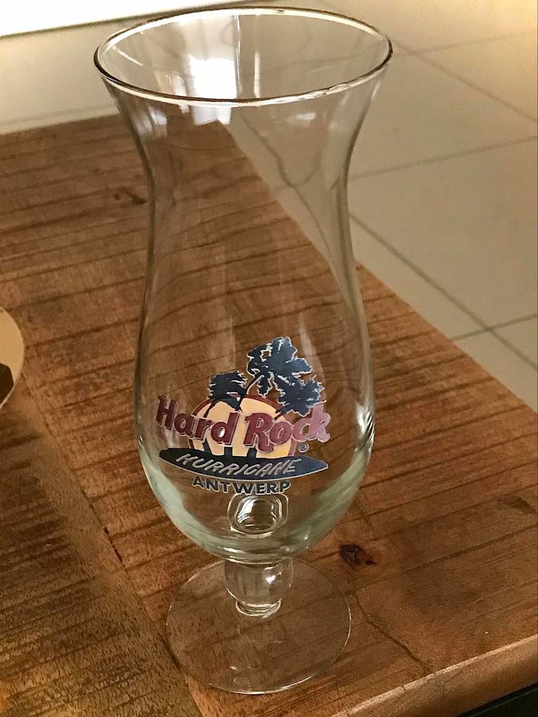 Hard Rock Antwerpen GLAS 🍹🎸🅰️, Verzamelen, Ophalen of Verzenden, Zo goed als nieuw