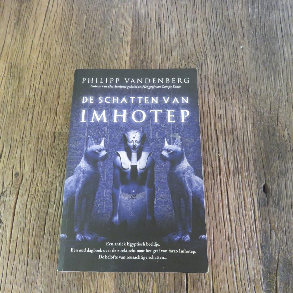 De schatten van Imhotep Philipp Vandenberg, Boeken, Ophalen of Verzenden