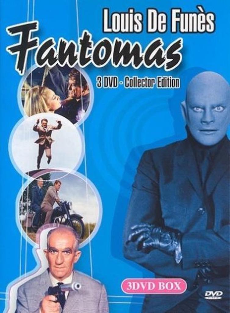 FANTOMAS BOX ( LOUIS DE FUNES ), Ophalen of Verzenden, Zo goed als nieuw
