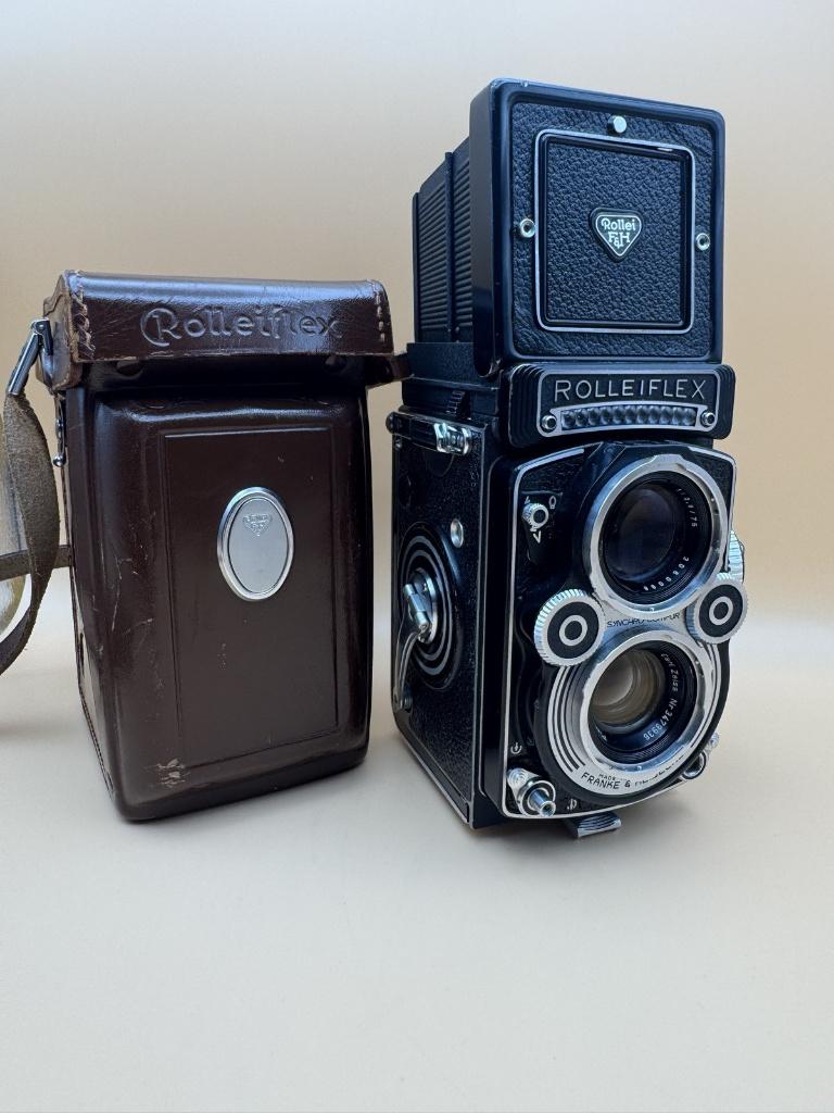 Rolleiflex 3.5F TLR moyen format, Enlèvement ou Envoi, Utilisé, Autres Marques