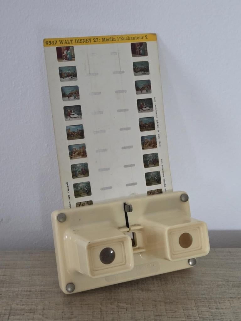 Stéréoscope Lestrade + 80 cartes !!! + catalogue de 1962, Enlèvement ou Envoi