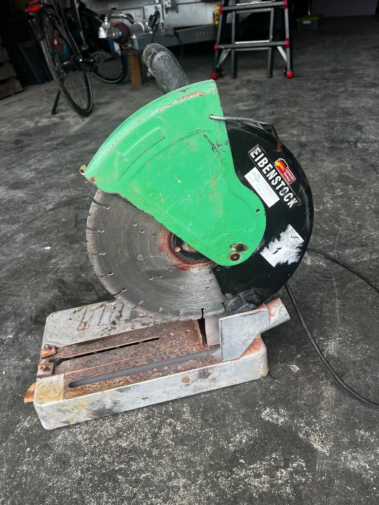 Steen zaagmachine eibenstock, Doe-het-zelf en Bouw, Ophalen, Gebruikt, 70 mm of meer, Andere