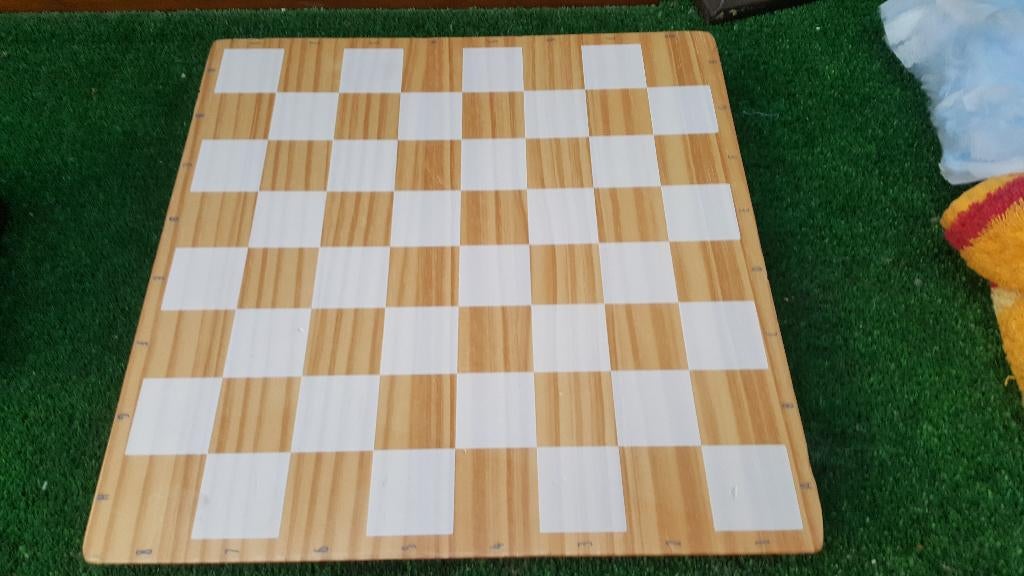 houten schaakbord, Hobby en Vrije tijd, Ophalen of Verzenden, Zo goed als nieuw