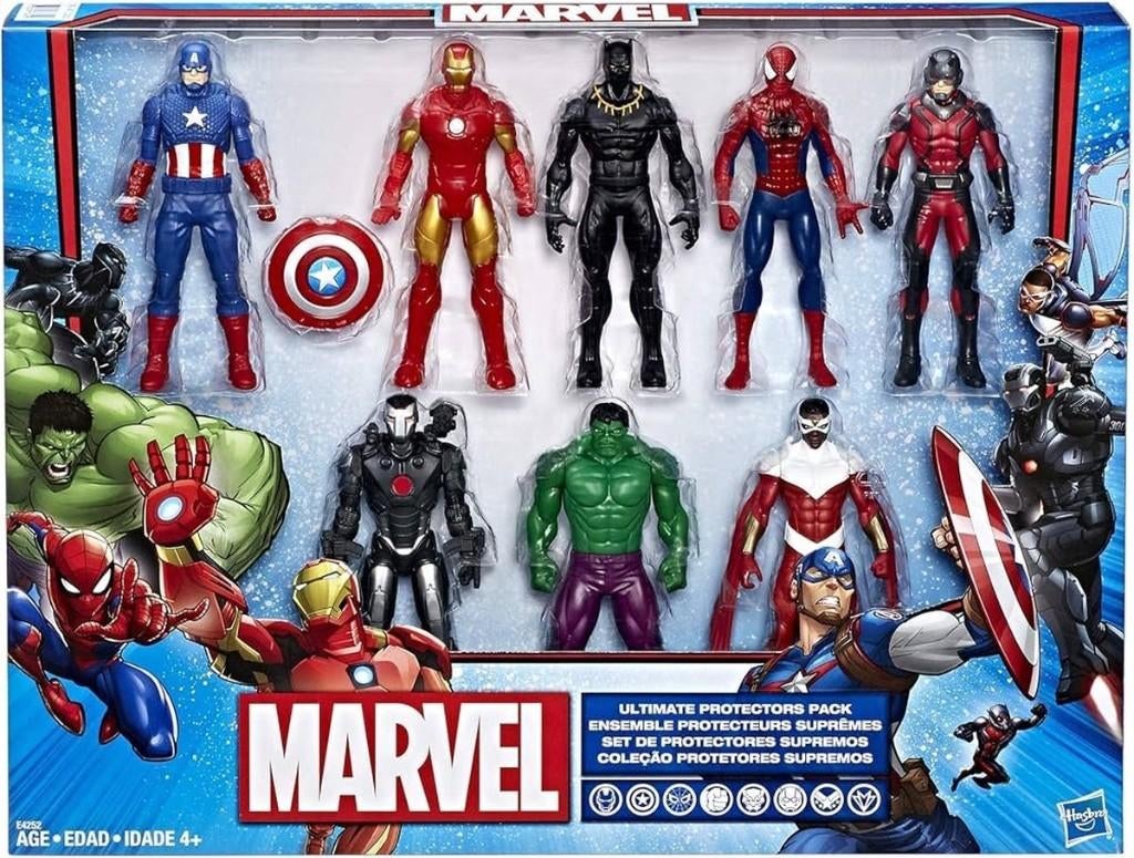 Marvel ultimate protectors pack. 8 superhelden. Nieuw, Kinderen en Baby's, Speelgoed | Actiefiguren, Ophalen of Verzenden, Nieuw