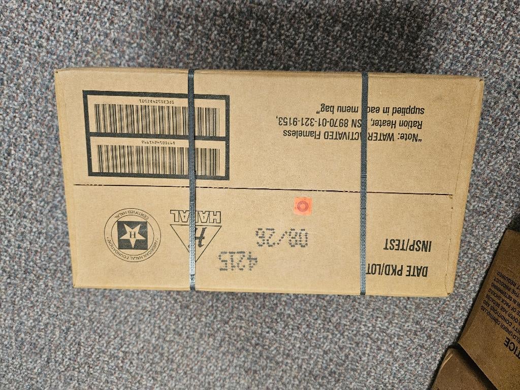 US Army HALAL MRE, Verzamelen, Militaria | Algemeen, Ophalen of Verzenden, Overige soorten, Overige typen