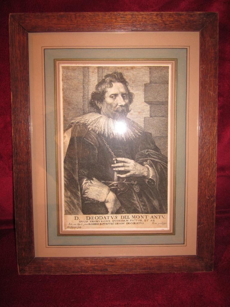 Ets van Lucas Vorsterman (1595-1675, Antiek en Kunst, Ophalen