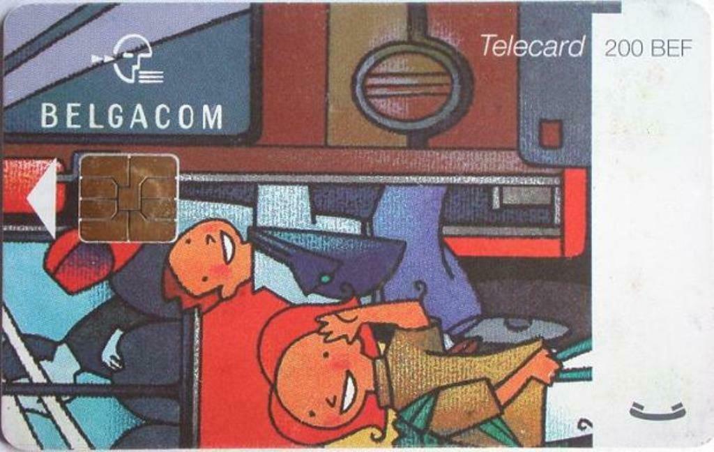 K507 – Belgische Chipkaart – CP-51, Enlèvement ou Envoi