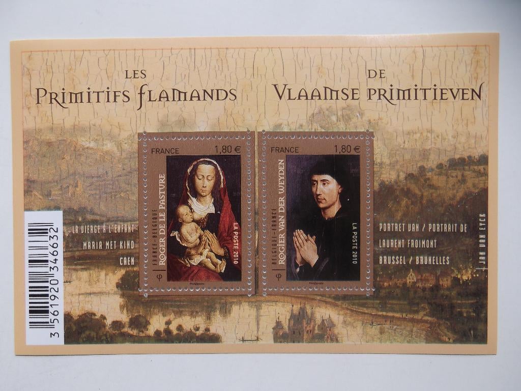 France Les Primitifs Flamands 2010 MNH, Postzegels en Munten, Ophalen of Verzenden, Postfris