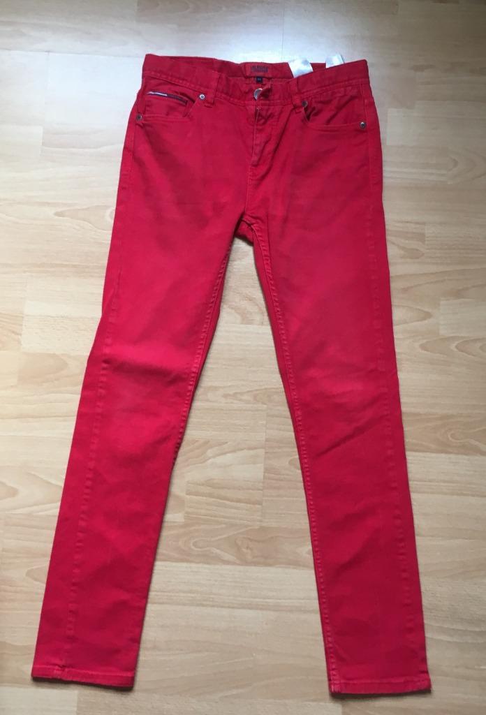 Rode broek Hilfiger Denim 14jaar, Enfants & Bébés, Vêtements enfant | Taille 164, Pantalon, Garçon, Enlèvement ou Envoi, Comme neuf