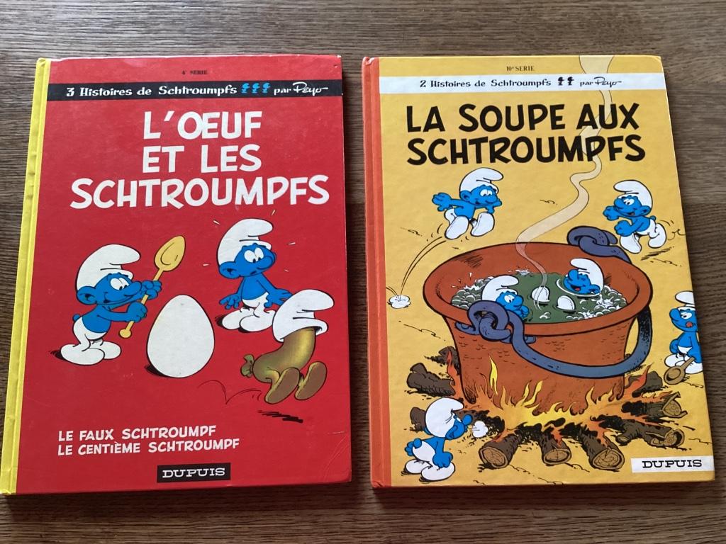 Les Schtroumpfs, Plusieurs BD, Enlèvement ou Envoi, Utilisé