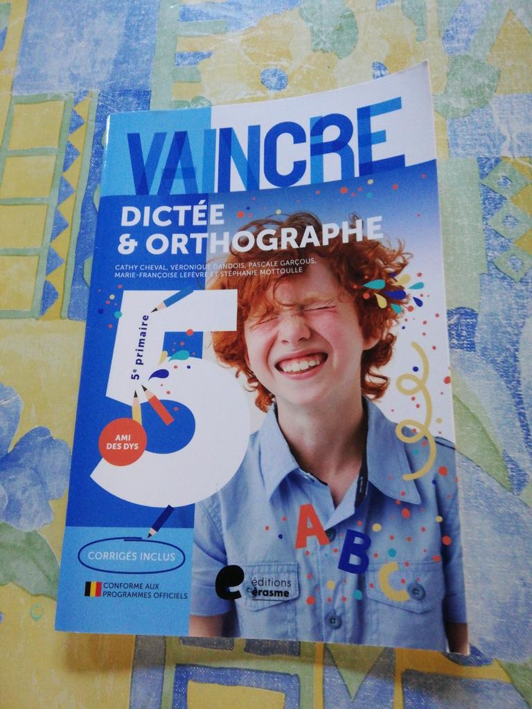 Vaincre. Dictée & orthographe. 5e primaire., Enlèvement ou Envoi, Comme neuf