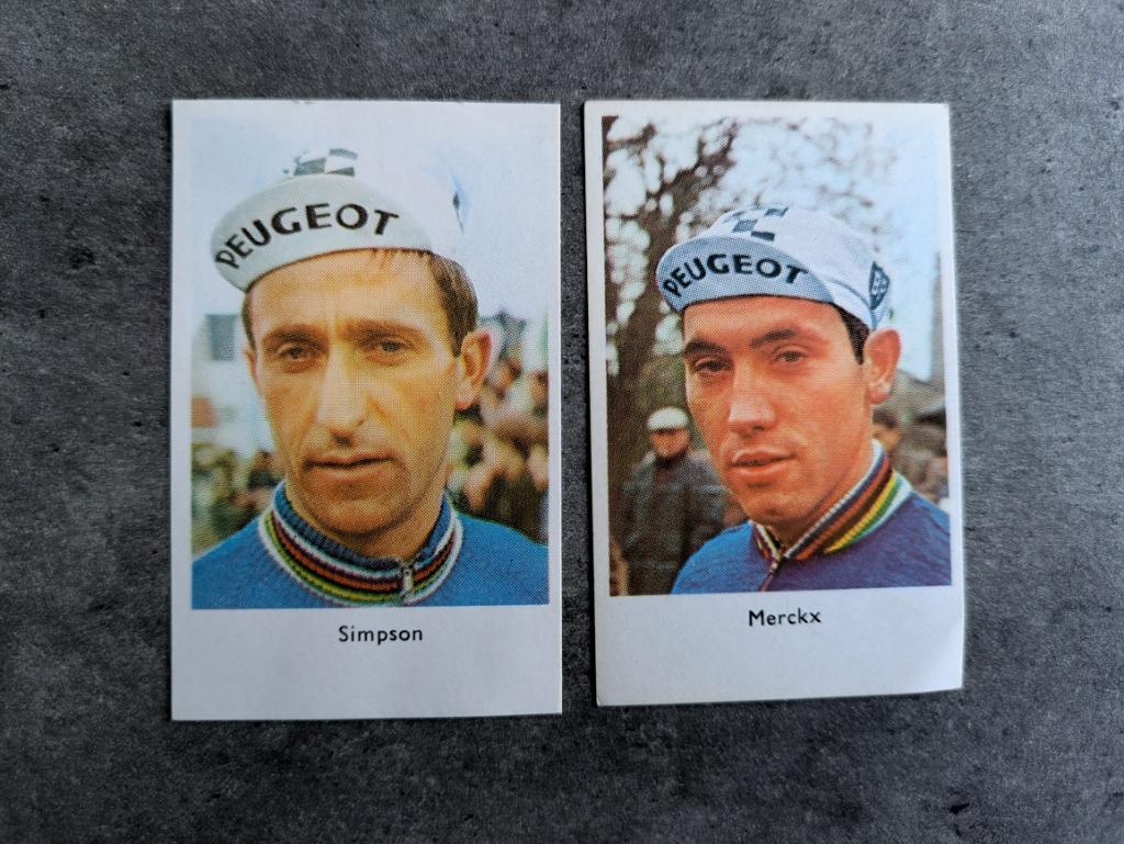 MERCKX SIMPSON  wielrenners sixties ed. Monty Triumviraat 2X, Verzenden