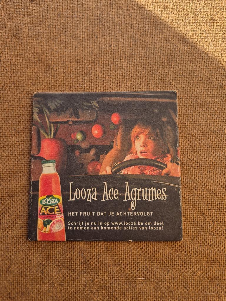 Sous bock Looza ACE (modèle 3), Enlèvement ou Envoi, Utilisé, Sous-bock, Autres marques