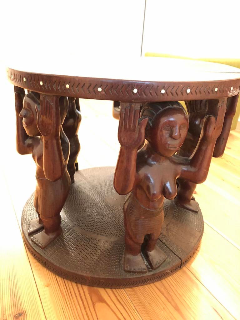 Table basse style  africains, Antiquités & Art, Enlèvement