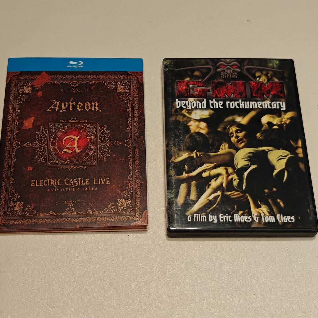 Metal video's: GMM & Ayreon, Ophalen, Zo goed als nieuw