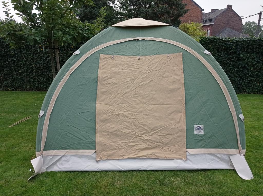 Karsten 260 opblaasbare tent, Ophalen