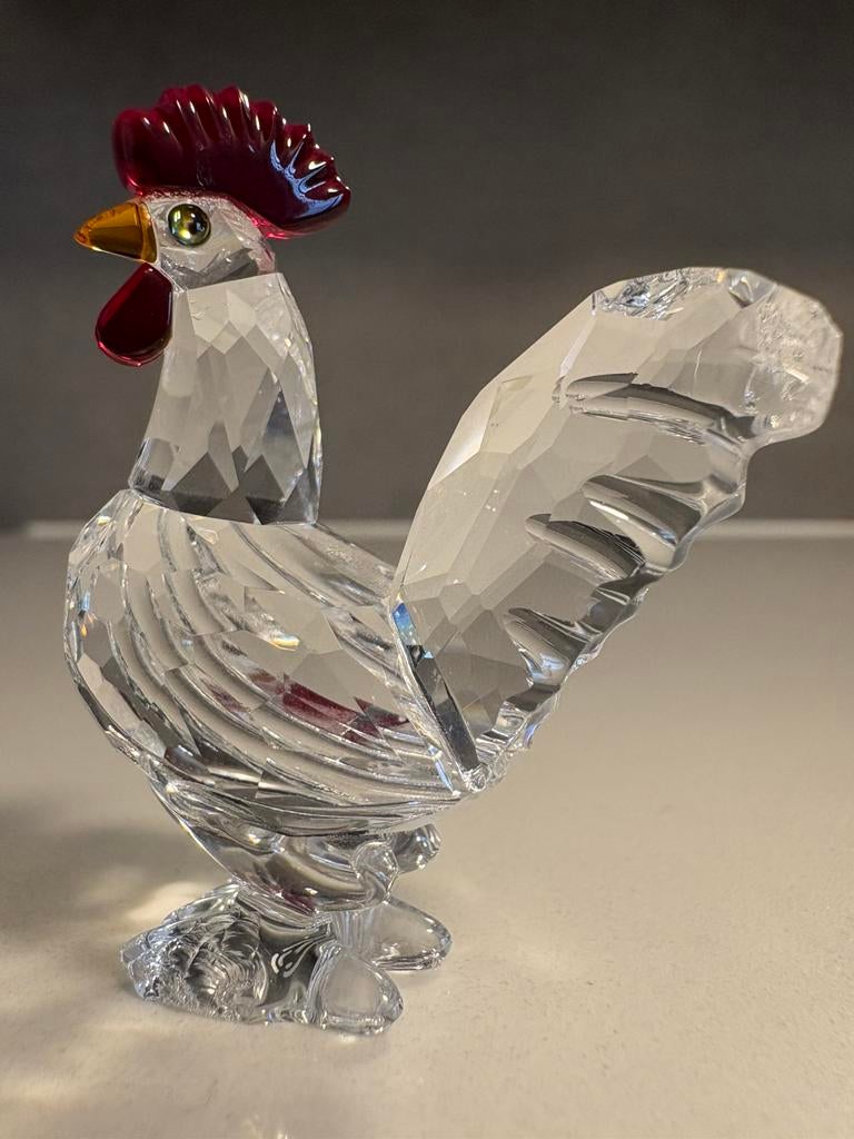 Swarovski Kristal - Haan - 247759, Verzamelen, Ophalen of Verzenden, Zo goed als nieuw, Figuurtje