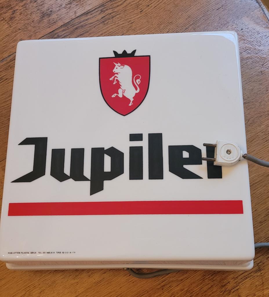 JUPILER ENSEIGNE LUMINEUSE, Collections, Enlèvement, Comme neuf, Table lumineuse ou lampe (néon)