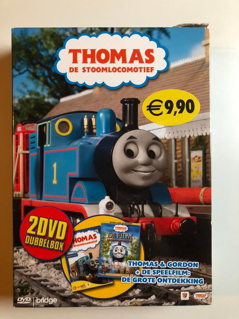 Thomas trein BOX 2 films DVD, Cd's en Dvd's, Ophalen of Verzenden, Zo goed als nieuw