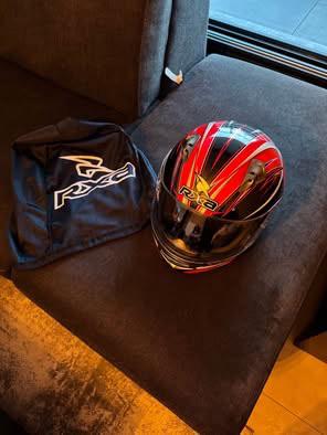 RXA Kind Motorhelm Maat S Rood, Motoren, Ophalen, S