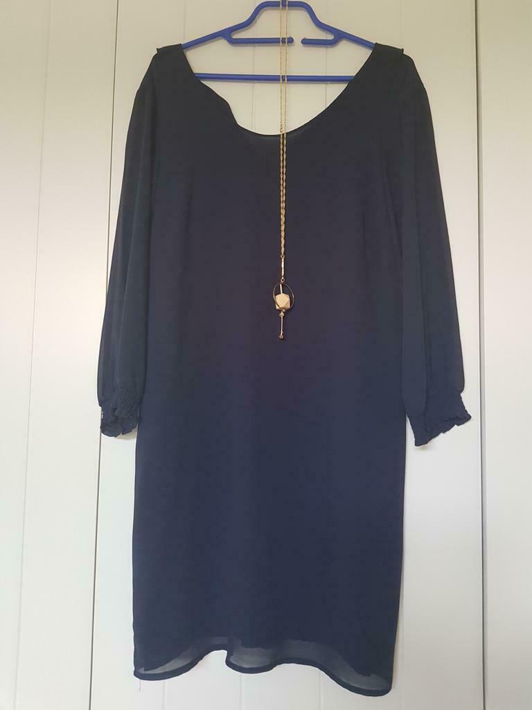 Jurk amelie &amelie maat medium, Kleding | Dames, Jurken, Maat 38/40 (M), Blauw, Ophalen of Verzenden, Zo goed als nieuw