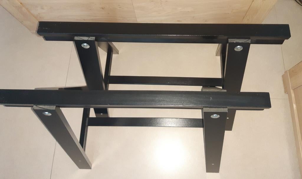 Ikea treteaux en bois, Enlèvement