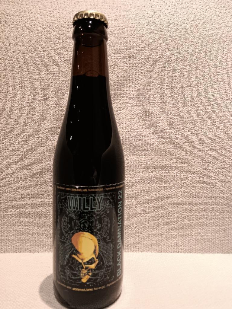 struise brouwers - black damnation 22 - willy - 33 cl - 13%, Verzamelen, Biermerken, Ophalen, Nieuw, Flesje(s), Overige merken