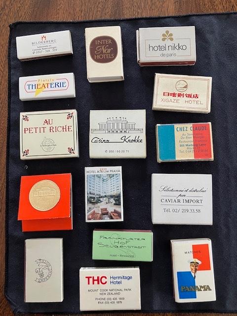 boîtes d'allumettes et étuis, Envoi, Comme neuf, Boîtes ou marques d'allumettes