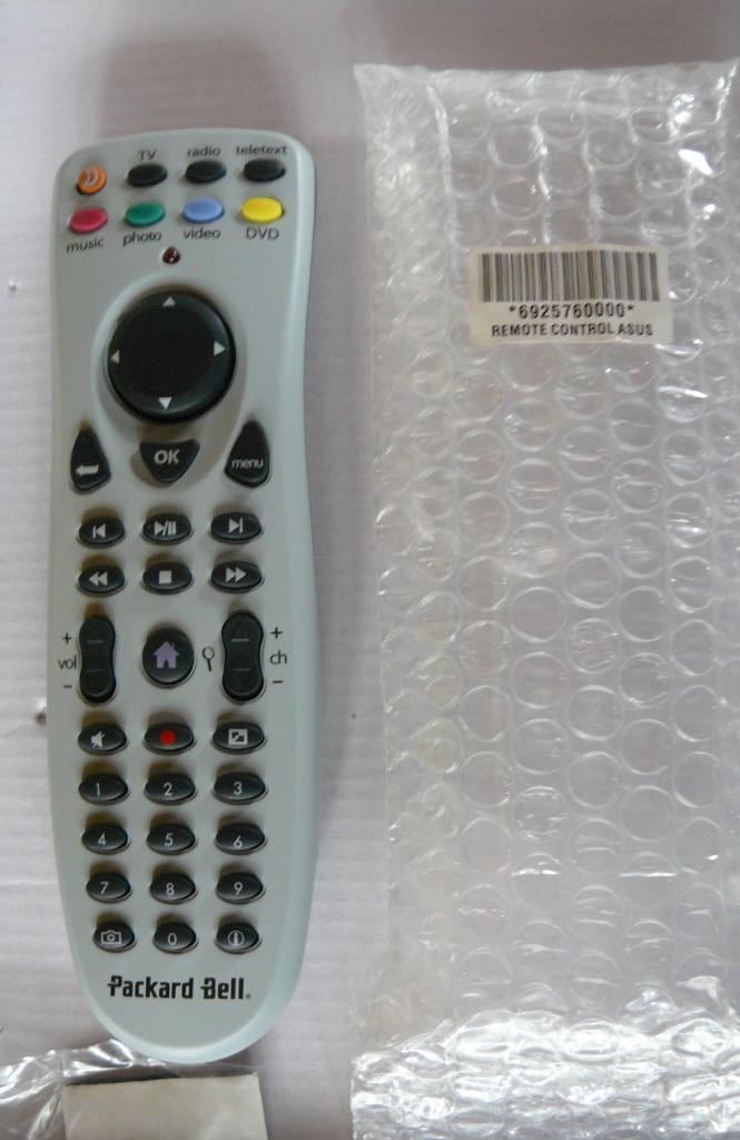 Télécommande PC PACKARD BELL windows Média gris. Neuve, Ophalen of Verzenden, Nieuw, Universeel, Tv