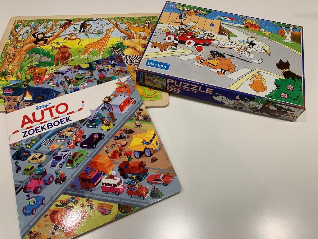 Puzzel pakketje, Enlèvement, Utilisé, En bois