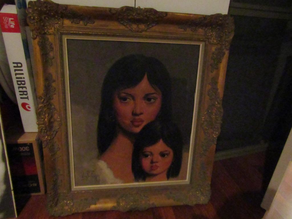 Schilderij Aimé Van Belleghem, Ophalen