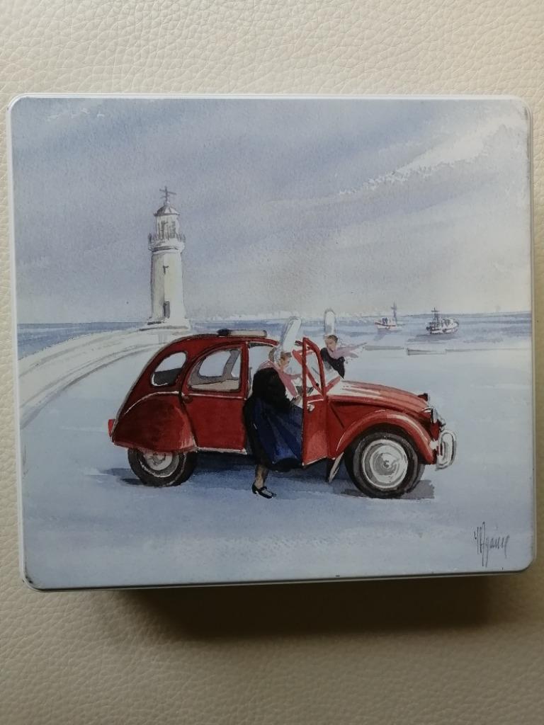2CV   blikken doos, Auto-onderdelen, Ophalen of Verzenden, Nieuw, Citroën