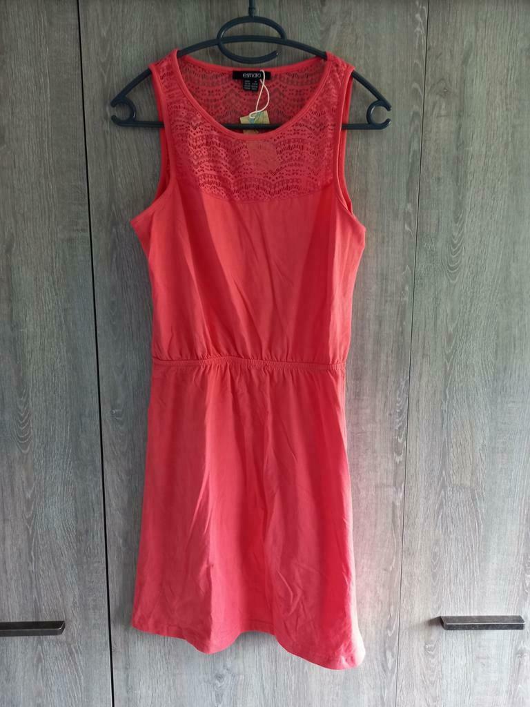 Roze kleedje Esmara Maat S, Nieuw, Roze, Maat 36 (S), Boven de knie