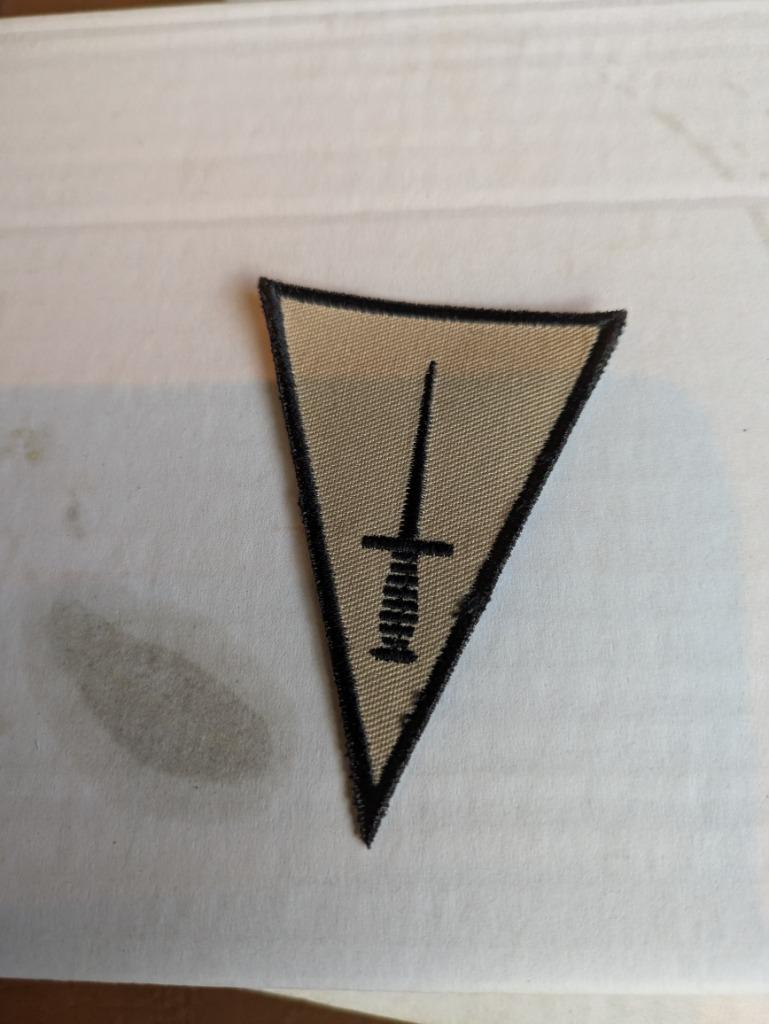 Commando a brevet, Enlèvement ou Envoi, Armée de terre, Emblème ou Badge