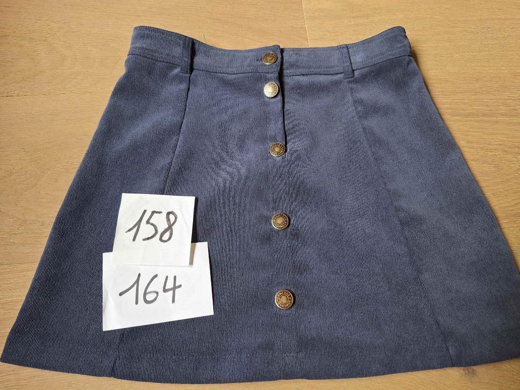 Awesome rok blauw mt 158 - 164, Gebruikt, Meisje, Awesome, Ophalen of Verzenden