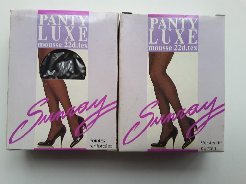 panty luxe S/M Noir mousse 22 den. pointes renforcées, Enlèvement ou Envoi, Neuf, Noir, Panty