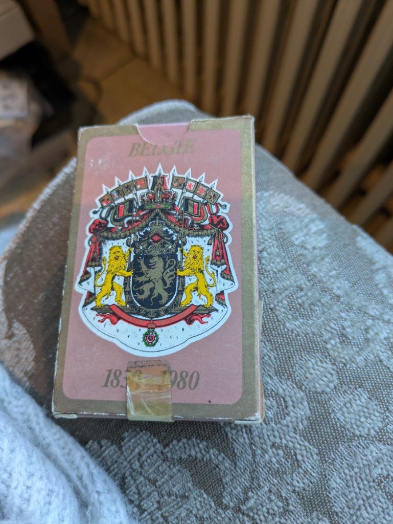 België 1830-1980, Envoi, Comme neuf, Carte(s) à jouer