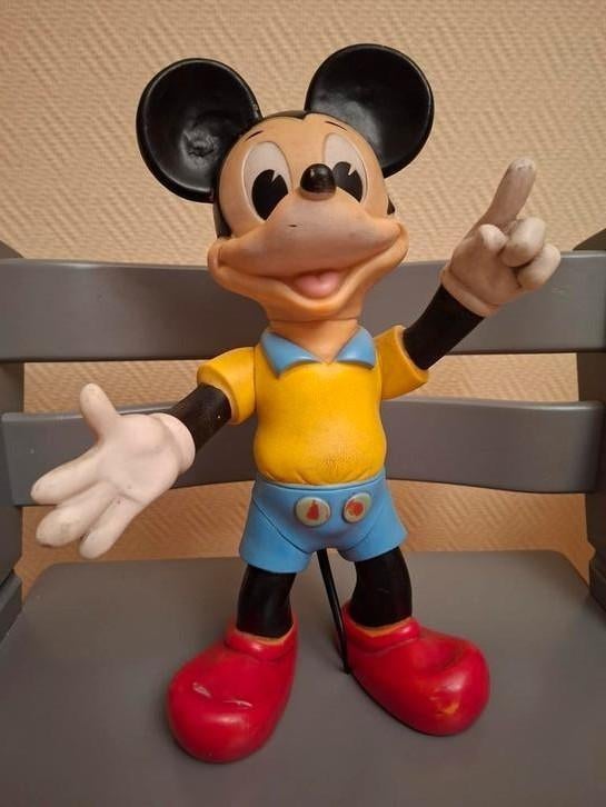 Poupée Mickey 1962 - 35,5 cm, Enlèvement ou Envoi, Utilisé, Statue ou Figurine