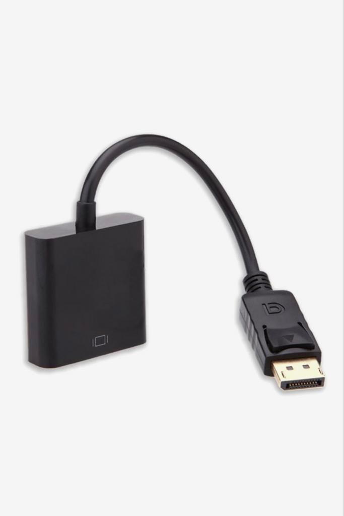 Displayport naar vga 1080p adapterkabel, Zo goed als nieuw