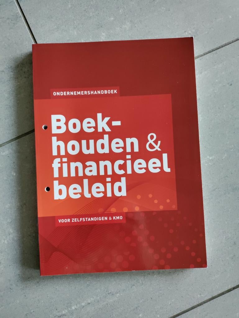 Boekhouden en financieel beleid, Boeken, Ophalen of Verzenden, Zo goed als nieuw
