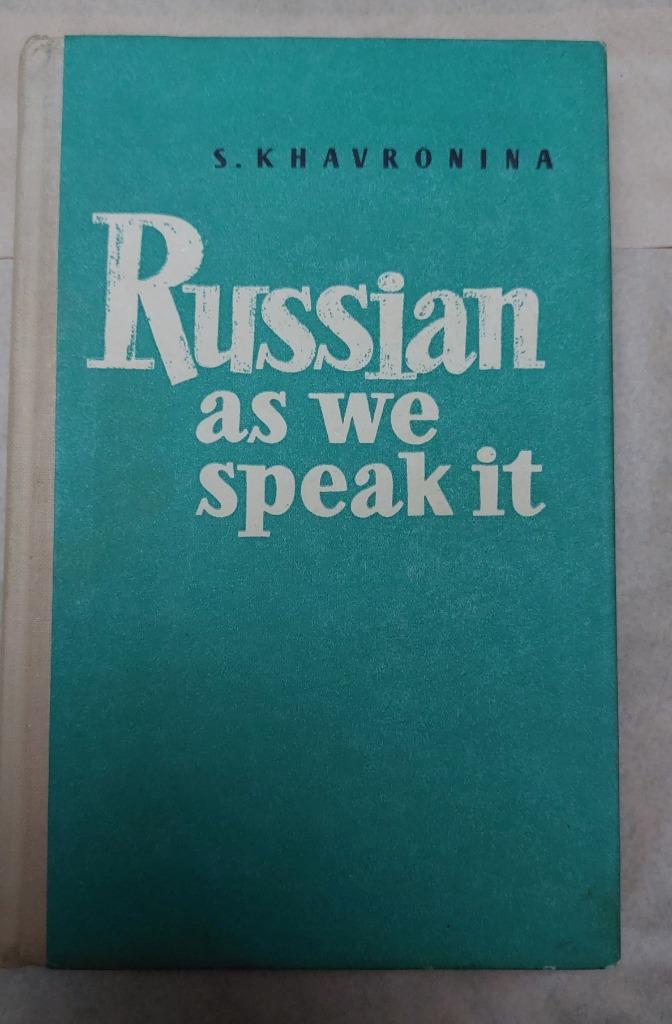 RUSSIAN AS WE SPEAK IT, Boeken, Ophalen of Verzenden, Zo goed als nieuw