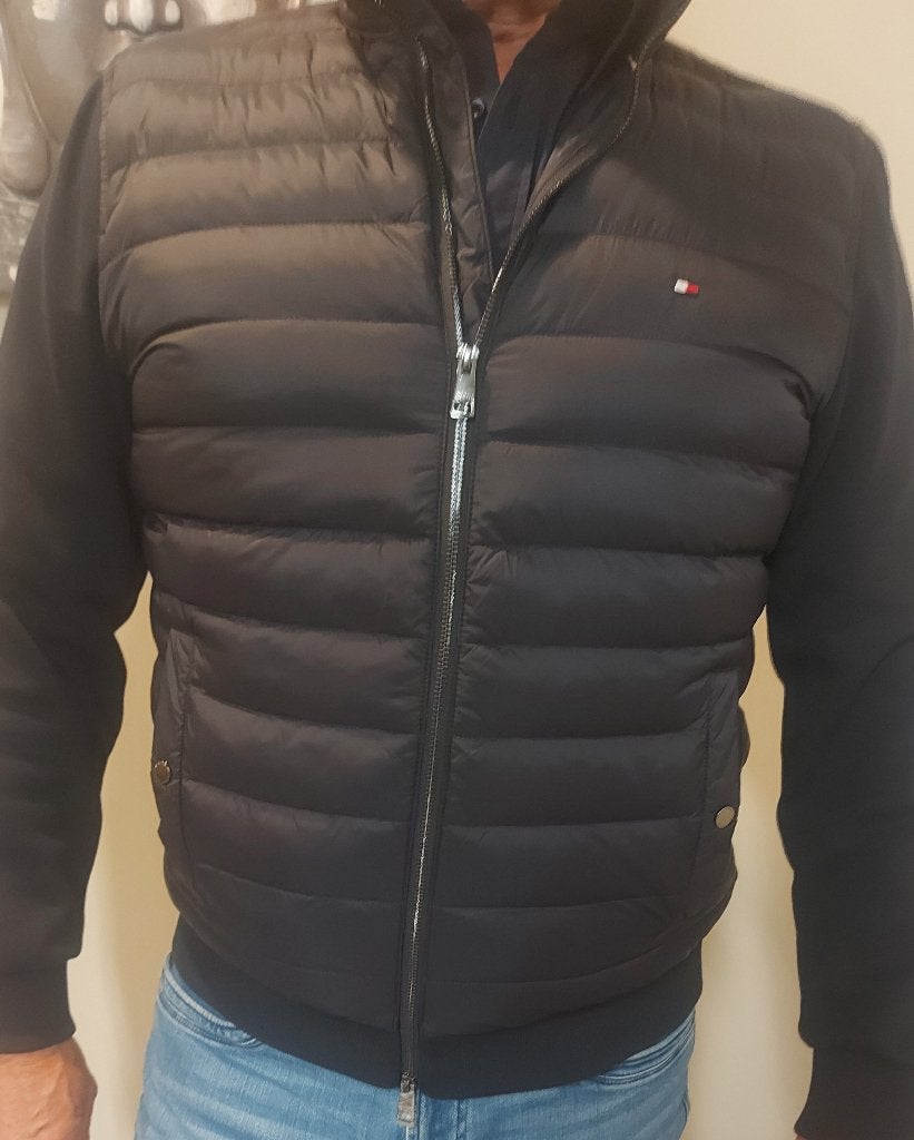 jas en mouwloos vest Tommy Hilfiger, Maat 52/54 (L), Blauw, Ophalen of Verzenden, Zo goed als nieuw