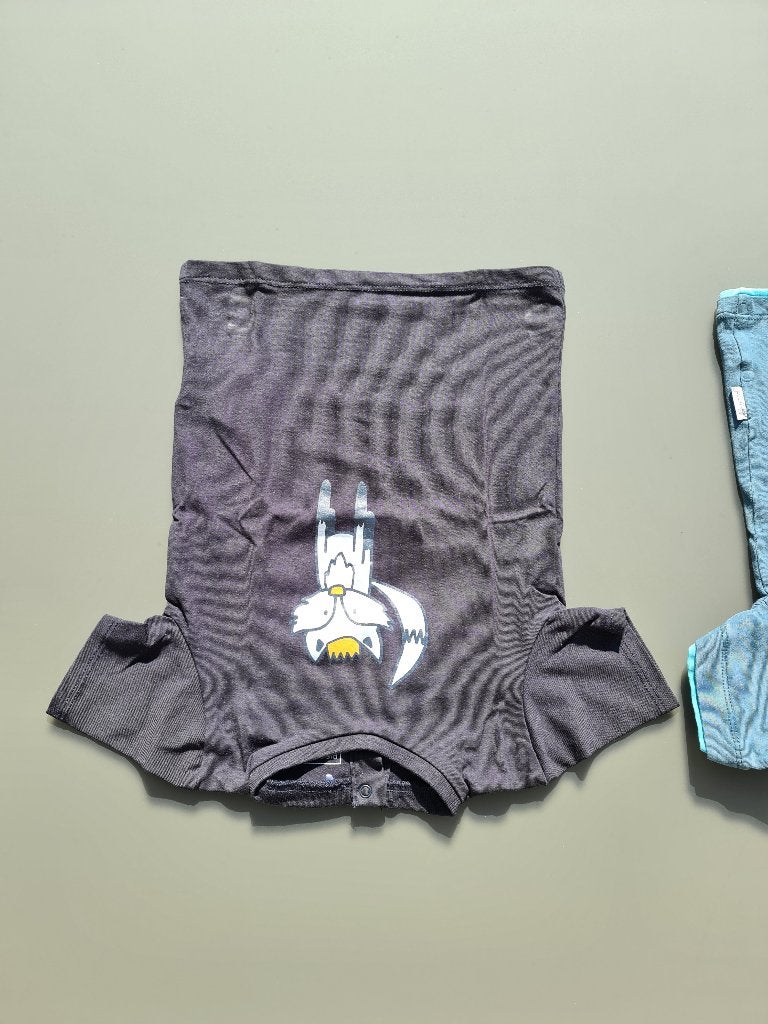 zwarte t-shirt met vos, JBC, 92, Kinderen en Baby's, Kinderkleding | Maat 92, Ophalen, Zo goed als nieuw
