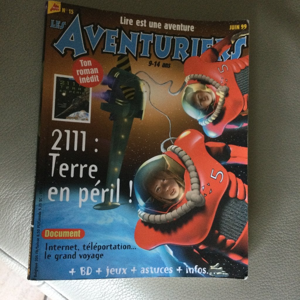 MILAN PRESSE"AVENTURIERS"2111:TERRE EN PERIL/No15, Enlèvement ou Envoi, 1980 à nos jours, Journal ou Magazine