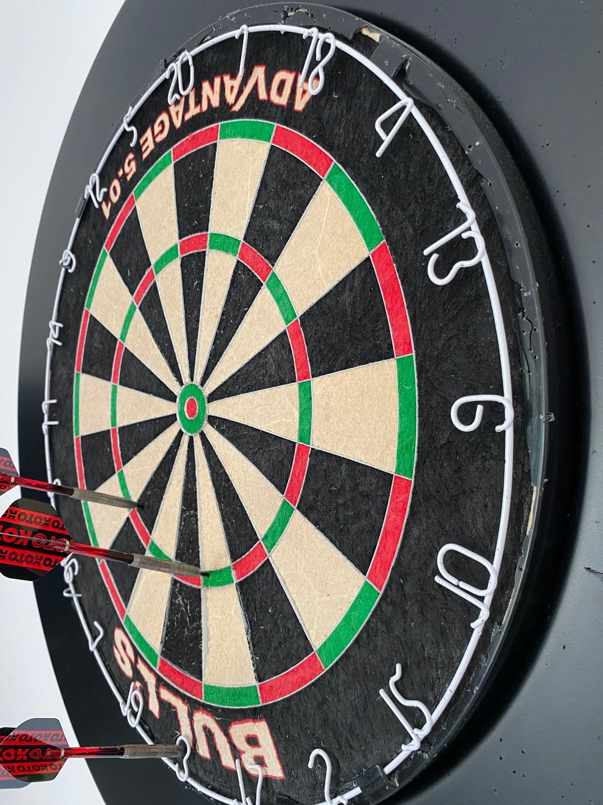Darts, dartsset, Sport en Fitness, Darts, Ophalen, Zo goed als nieuw