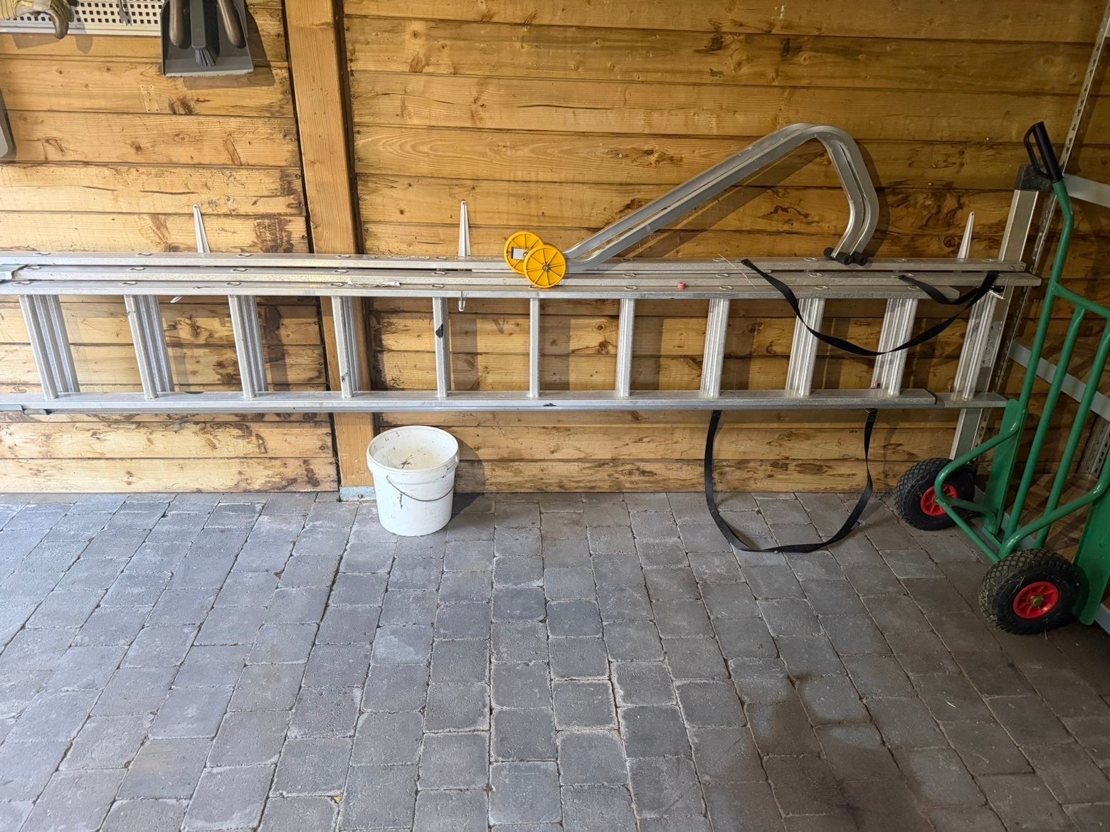 Driedelige ladder, Enlèvement, Comme neuf, Échelle