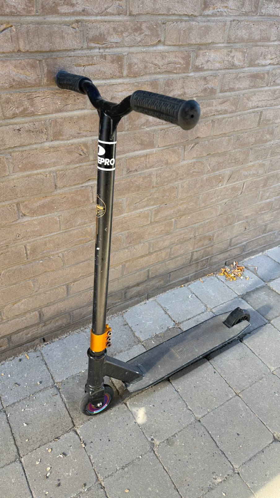 Black Dragon stuntstep - Vert Racer, Fietsen en Brommers, Steps, Ophalen, Zo goed als nieuw